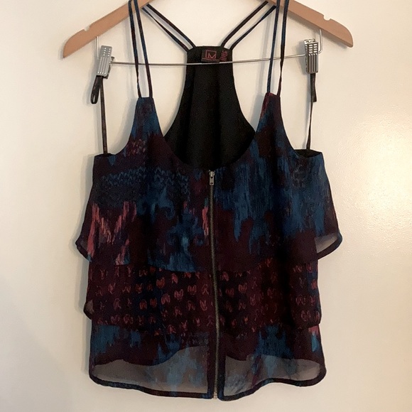 3/$25 Tiered racer back top - Picture 3 of 5